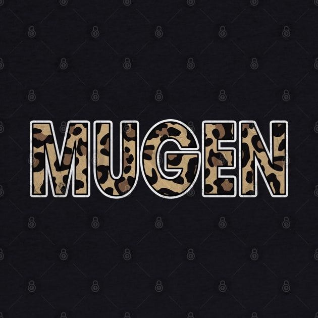 Awesome Proud Name Mugen Pattern Retro Anime by Amir Dorsman Tribal
